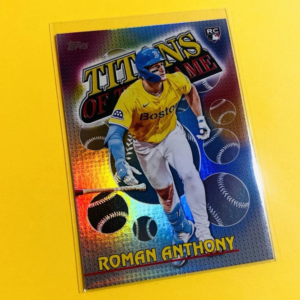 2026 Topps Titans of the Game Roman Anthony RC TOG-9 Boston Red Sox‎